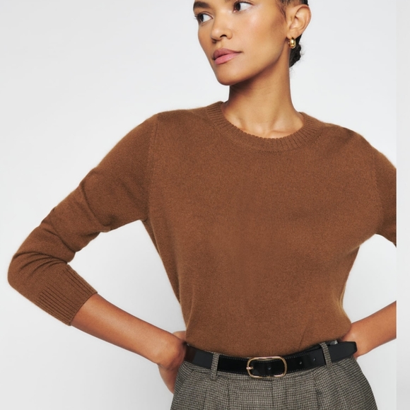 Reformation cashmere crew sweater (brand new) - Picture 2 of 4